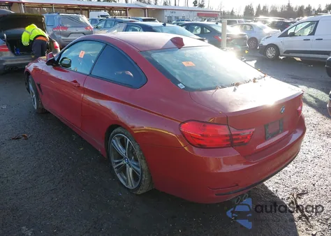 2014 BMW 428I z USA, uszkodzony, nr VIN WBA3N3C53EF712625
